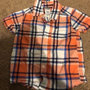 Carters button up size 6 months.